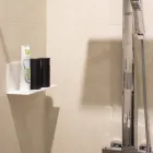 Vit Corian vägghylla L 35 eller L 60 cm Tillverkad i Italien Kvalitet - Elono Viadurini