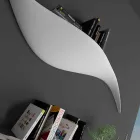 Modern design vägghylla gjord i Italien, Tuscania Viadurini