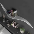 Modern design vägghylla gjord i Italien, Tuscania Viadurini