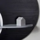 Designhylla i lackerad flerskiktad sammansatt av modulära paneler - Livia Viadurini