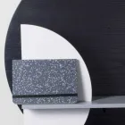 Designhylla i lackerad flerskiktad sammansatt av modulära paneler - Livia Viadurini