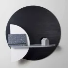 Designhylla i lackerad flerskiktad sammansatt av modulära paneler - Livia Viadurini