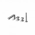 Tillverkad i Italien Design Brass 4 Hole Bathtub Mixer - Panela