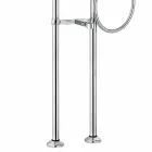 Klassisk golvblandare för badkar Tillverkad i Italien Mässing - Omidio Viadurini