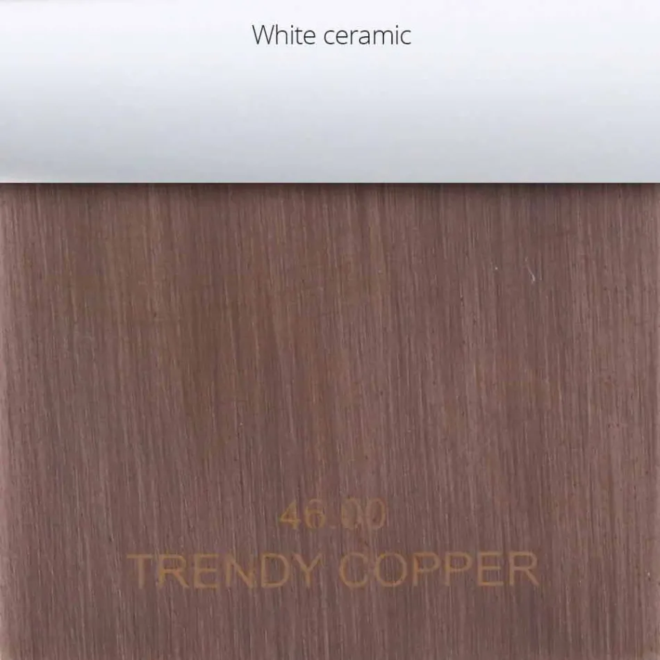 Klassisk mixer för golvbadkar i mässing Made in Italy - Panico Viadurini