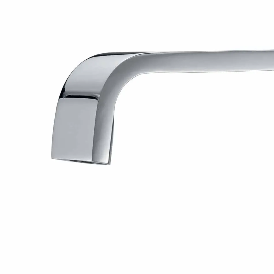 Blandare med justerbar pip för tvättställ i mässing Made in Italy - Alibi Viadurini