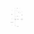 Designblandare för handfat i mässing Made in Italy - Filipo Viadurini