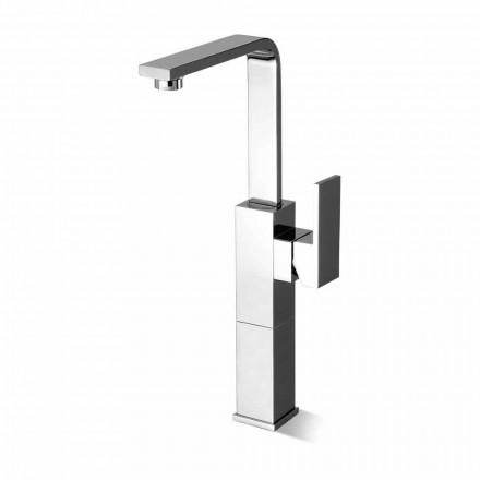 High Swivel Spout Design Handfatblandare tillverkad i Italien - Panela Viadurini