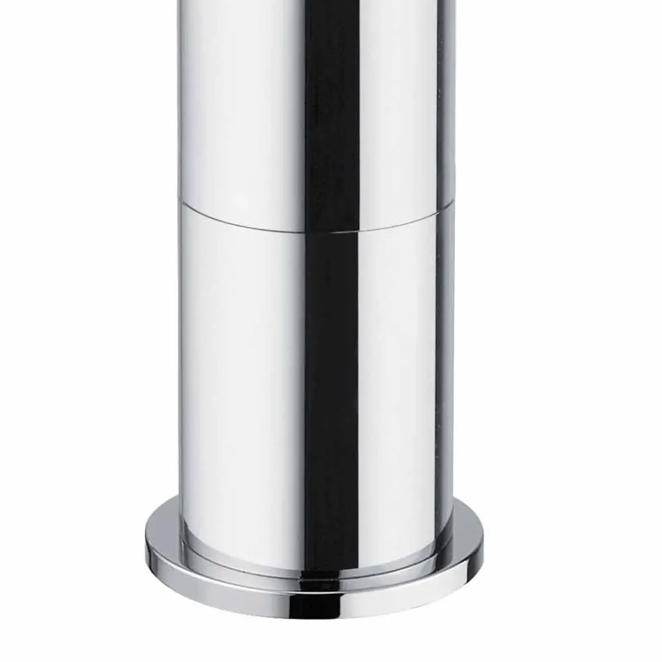 Tvättställsblandare i förkromad mässing utan avlopp Tillverkad i Italien - Ermia Viadurini