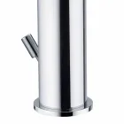 Handfatblandare med pip 200 mm mittavstånd i mässing Tillverkad i Italien - Liro Viadurini