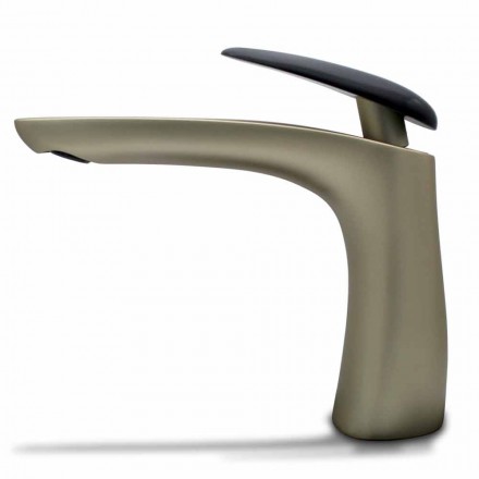 Modern mixer i färgad mässing eller krom av Made in Italy Design - Sergio Viadurini