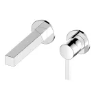 Square Design Väggmonterad Engrepps tvättställsblandare - Erik Viadurini