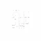 Made in Italy Design 1-greps köksblandare - Bonsu Viadurini