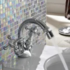 Vintage enkelhåls bidéblandare i mässing Tillverkad i Italien - Elisea Viadurini