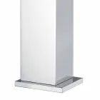 Bidéblandare i kromfinish med avlopp tillverkad i Italien - Medida Viadurini