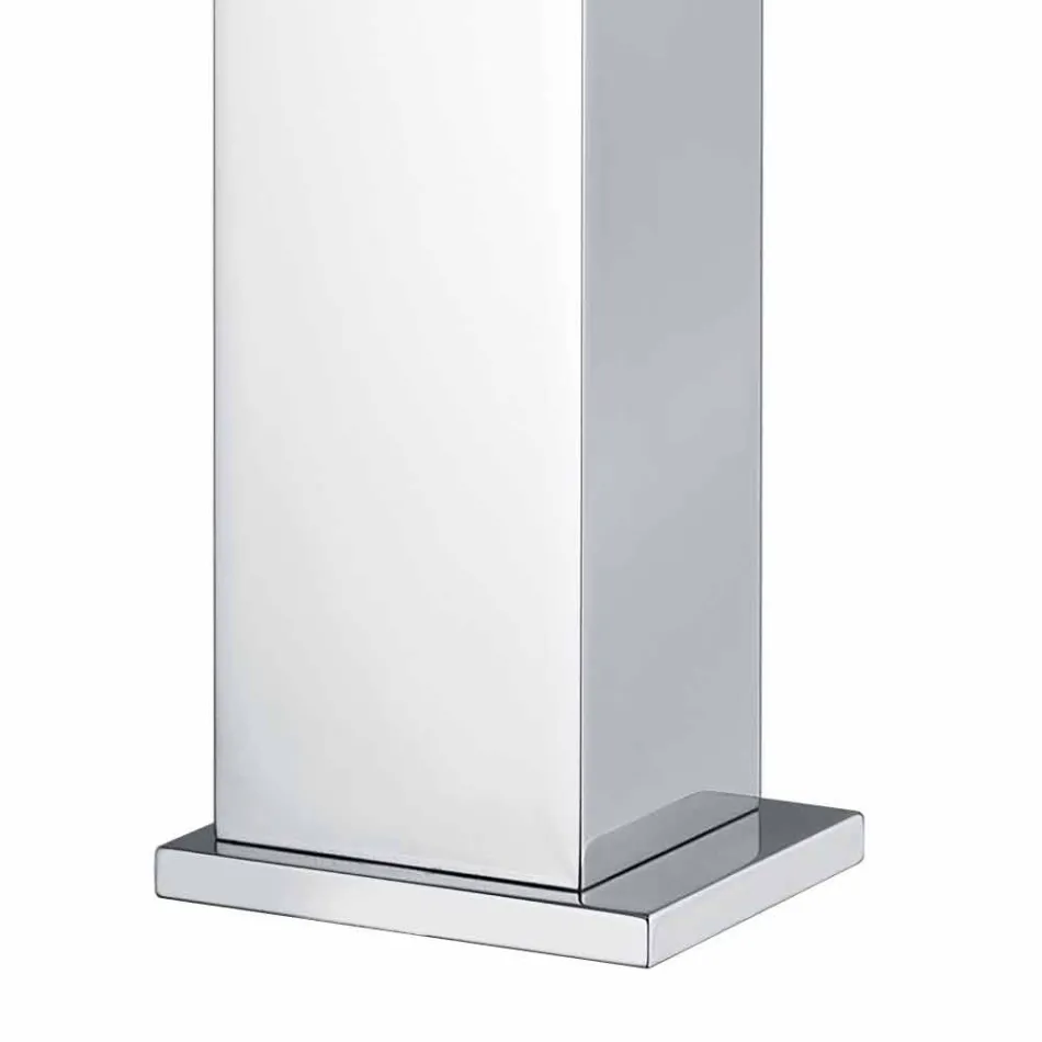 Bidéblandare i kromfinish med avlopp tillverkad i Italien - Medida Viadurini