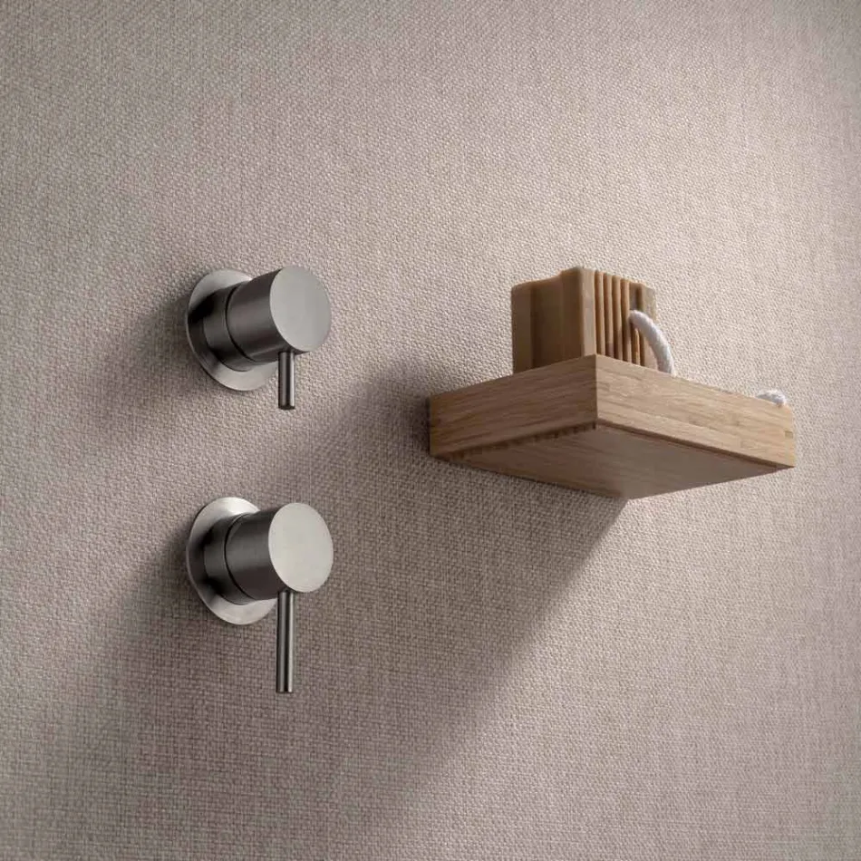 Duschblandare med separata plattor i AISI 316L stål - klor  Viadurini