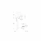 Tillverkad i Italien Design Brass Countertop Tvättställsblandare - Binsu Viadurini