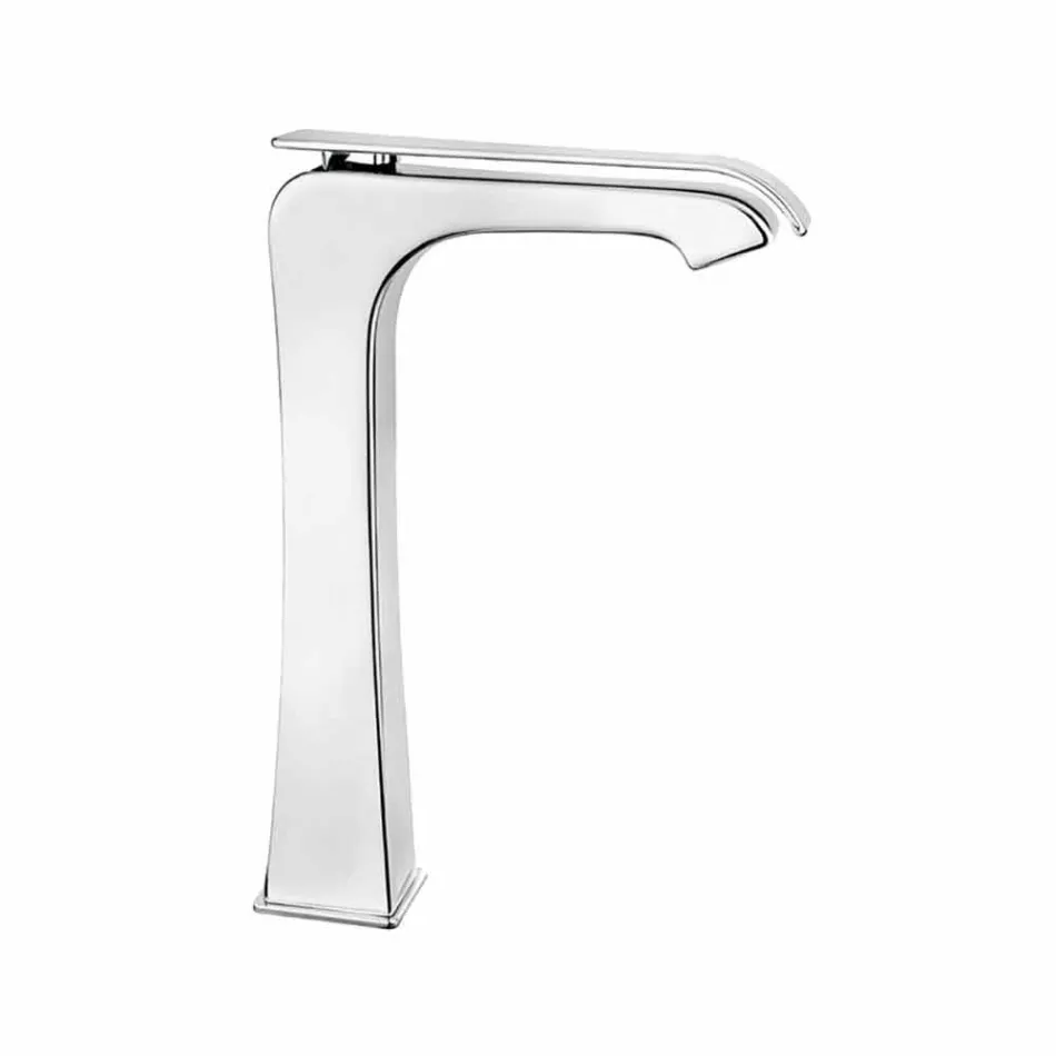 Tillverkad i Italien Design Chrome Messing Basin Mixer - Bonina Viadurini
