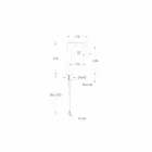 Tillverkad i Italien Design Chrome Messing Basin Mixer - Bonina Viadurini