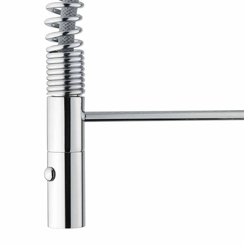 Justerbar tvättställsblandare med mässingsfjäder Made in Italy - Cardio Viadurini