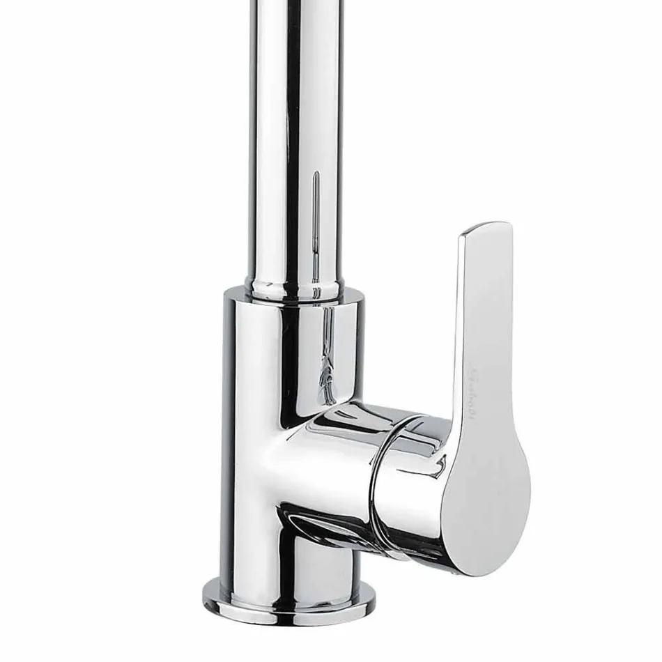 Justerbar tvättställsblandare med mässingsfjäder Made in Italy - Cardio Viadurini