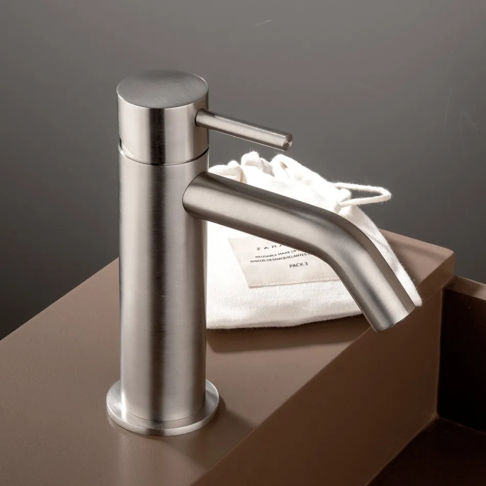 Rostfritt stål AISI 316L Wasteless Handfat Blandare - Artigli Viadurini