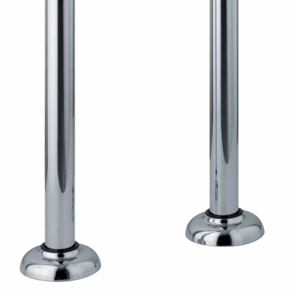 Klassisk golvbadkarblandare i mässing tillverkad i Italien - Lisca Viadurini