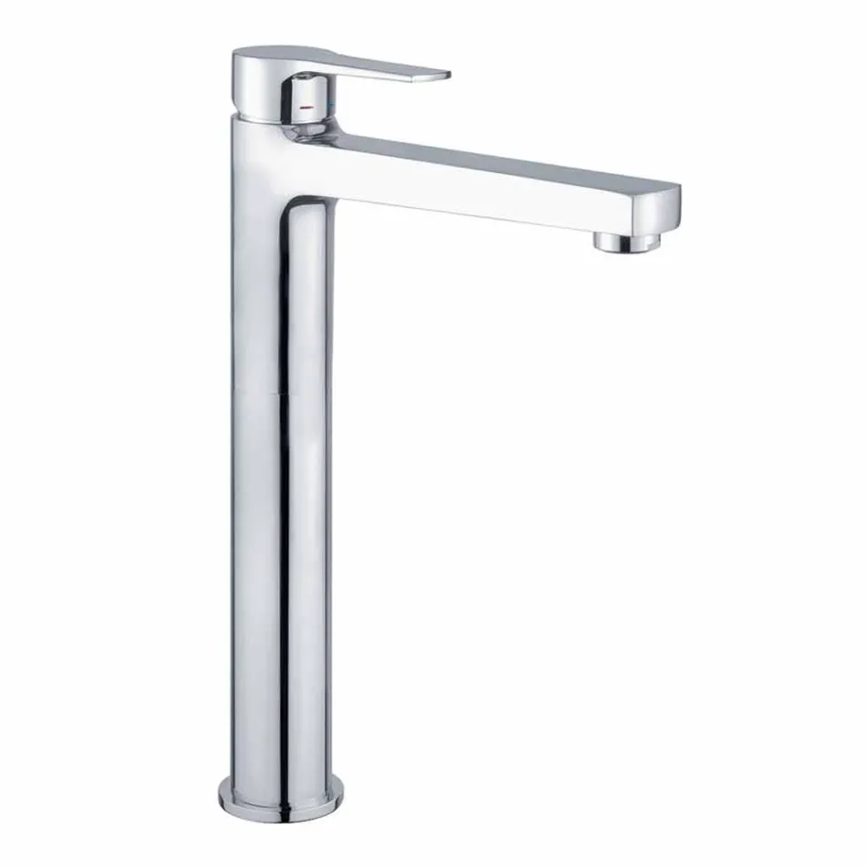 Utökad mixer för handfat i modern mässing tillverkad i Italien - Sindra Viadurini