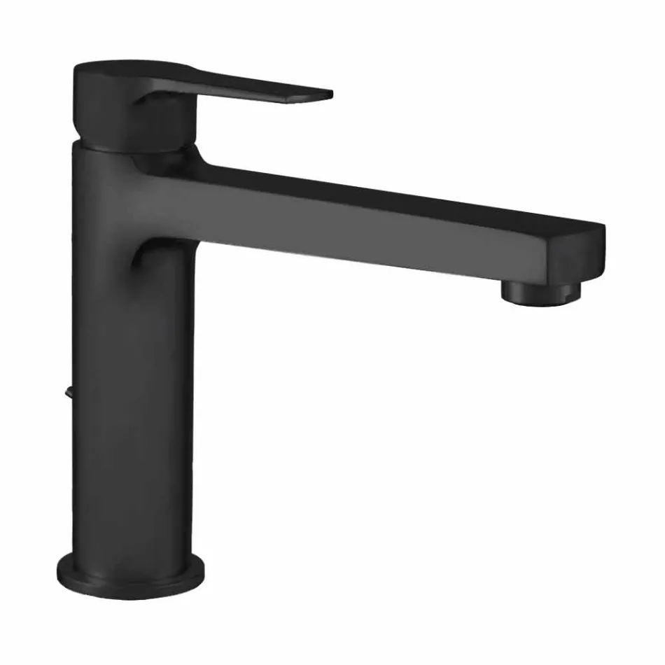 Utökad mixer utan avlopp för tvättställ i mässing Made in Italy - Sindra Viadurini