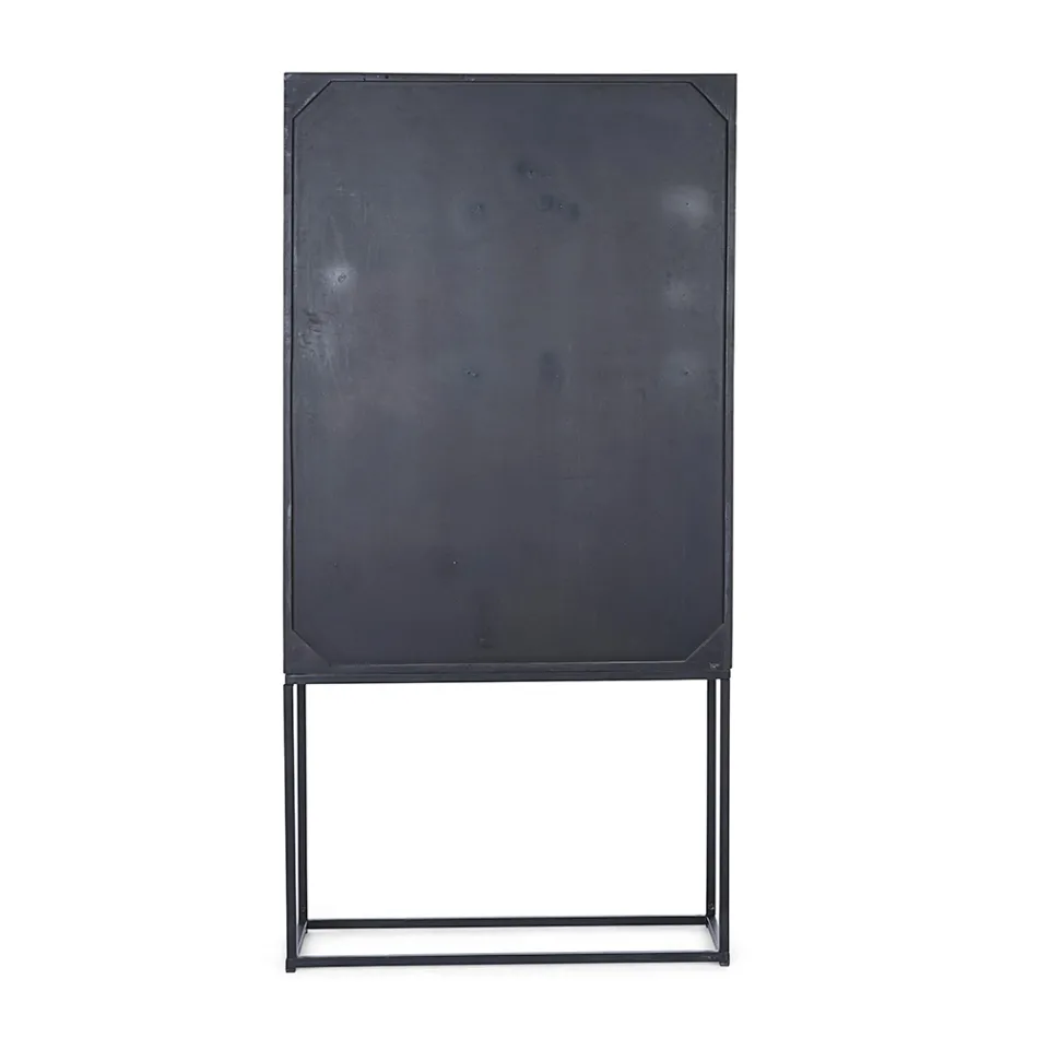 Etniskt mosaikskåp 4 dörrar 6 lådor i mangoträ - Vanitoso Viadurini