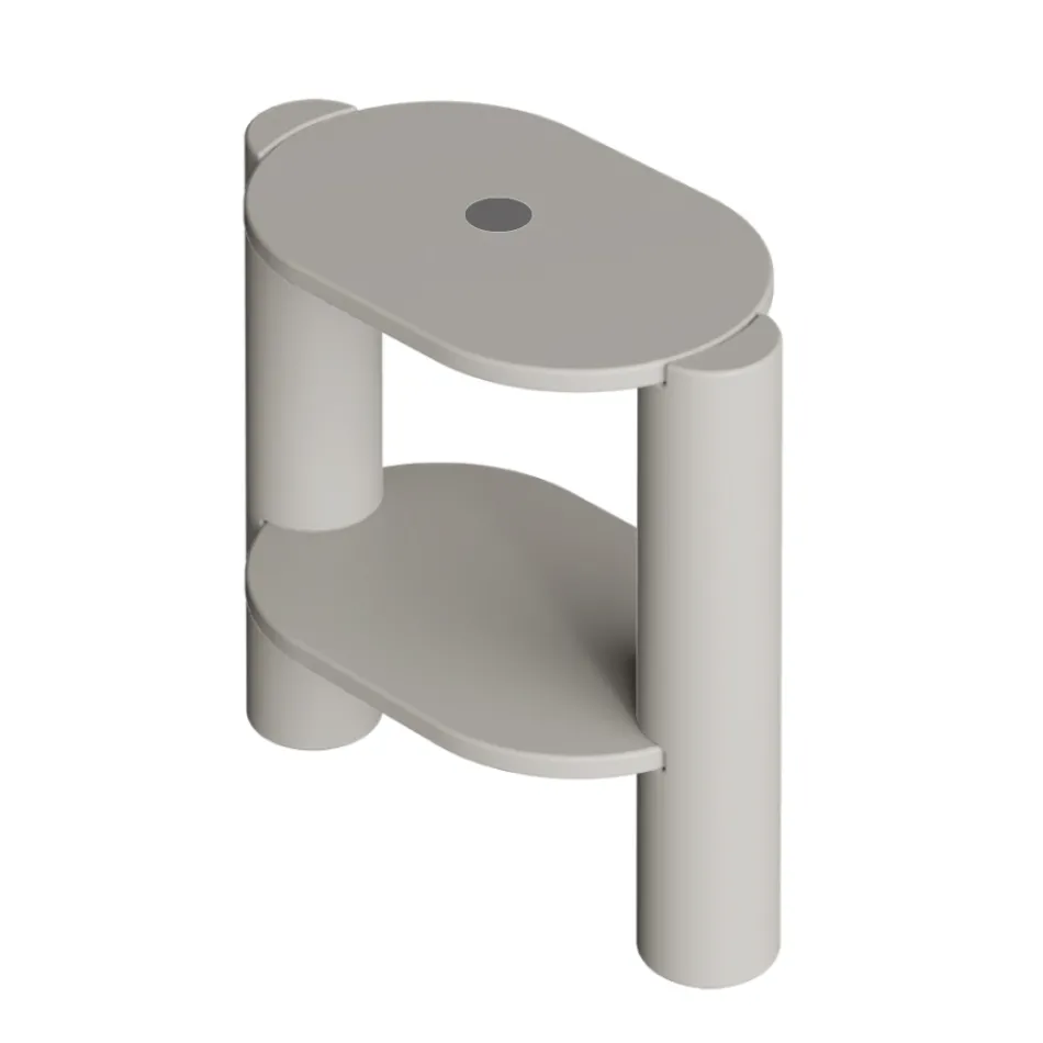 Keramiskt badrumsskåp i olika färger tillverkat i Italien - Flicka Viadurini