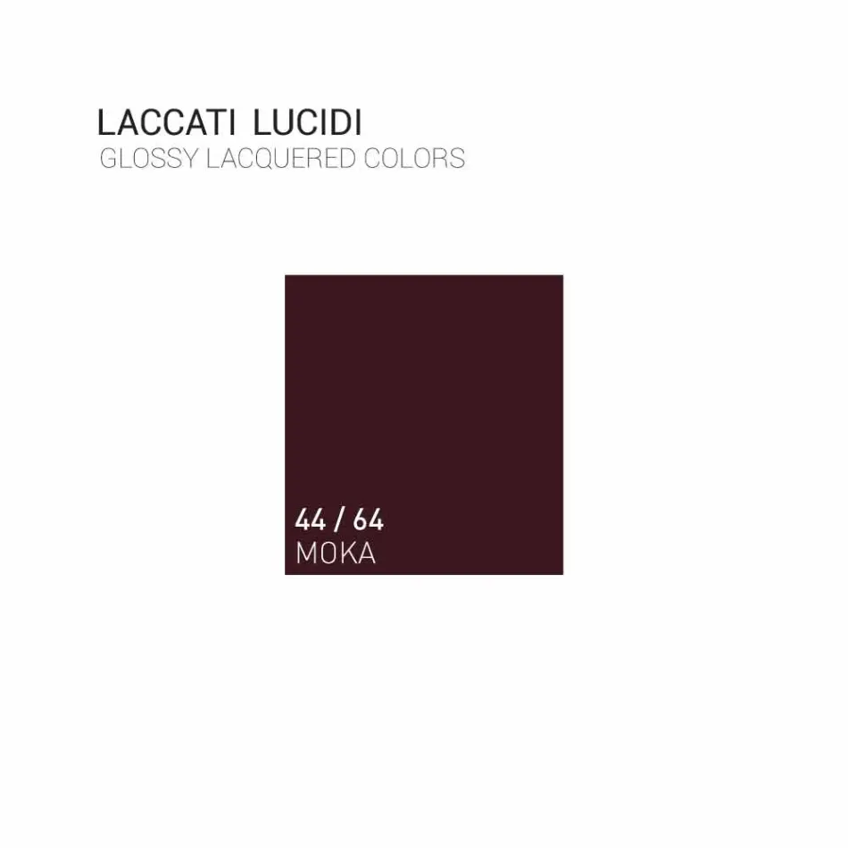 Upphängt badrumsskåp 3 lådor + 2 trädörrar Gott integrerat handfat Viadurini