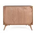 Sheesham Design träbyrå 3 lådor Homemotion - Fregene Viadurini