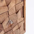 Sheesham Design träbyrå 3 lådor Homemotion - Fregene Viadurini