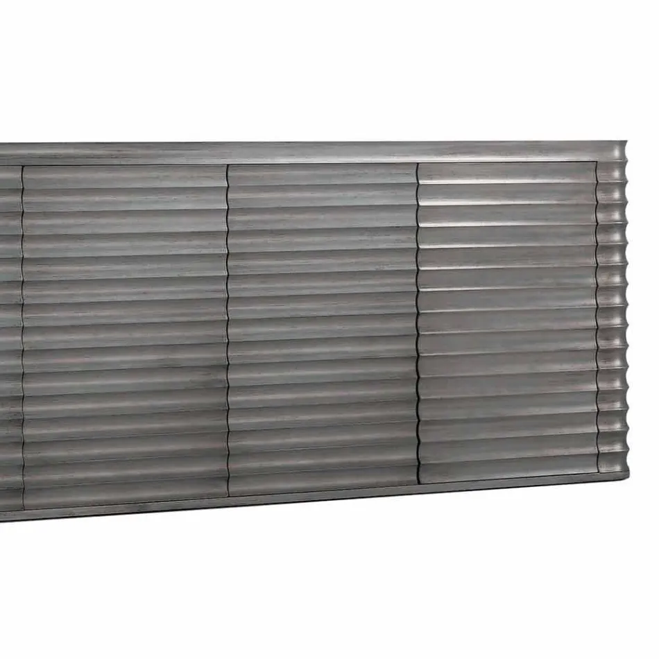 Mobil med 4 trädörrar gjuten konstruktion, L230xP49 cm, Dana Viadurini