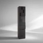 Skåp kolumn i borstad lärk Azalea Viadurini