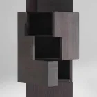 Skåp kolumn i borstad lärk Azalea Viadurini