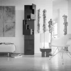 Skåp kolumn i borstad lärk Azalea Viadurini