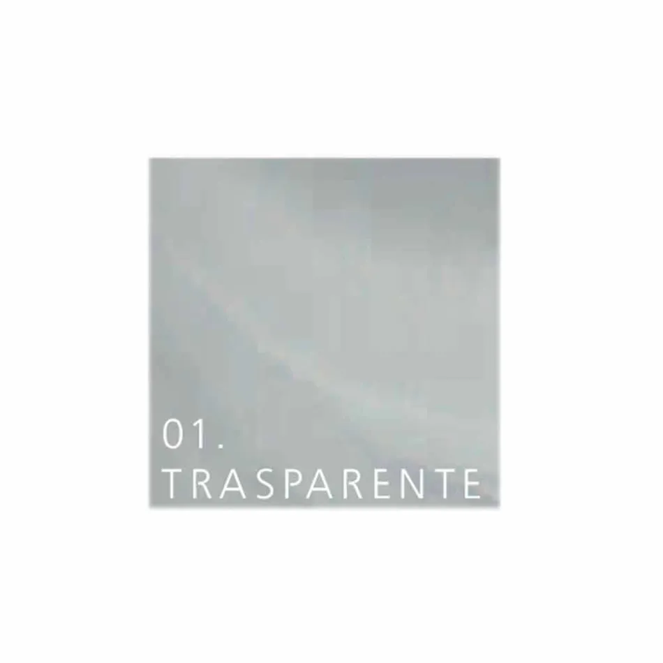 Mobil badbehållaren med 4 fack, L300x H1400 mm, Adelia Viadurini