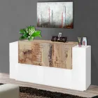 Vardagsrumsmöbler 2 Dörrar och 2 Dörrar i Trä 2 Finisher - Therese Viadurini