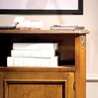 Klassisk telefonhållare i trä med dörr tillverkad i Italien - Richard Viadurini