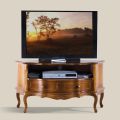 Klassiskt TV-skåp i inlagt valnötsträ Tillverkat i Italien - Leonor