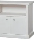 TV-bänk med öppet fack och 2 dörrar Made in Italy - Alpan Viadurini