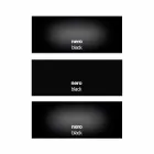 Vägg-TV-skåp i svart kristall och metall Tillverkad i Italien - Americio Viadurini