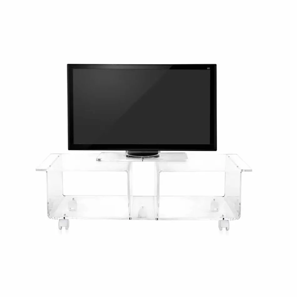 TV skåp modern design plexiglas Wizard Double Viadurini