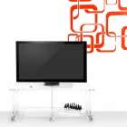 TV skåp modern design plexiglas Magician Viadurini