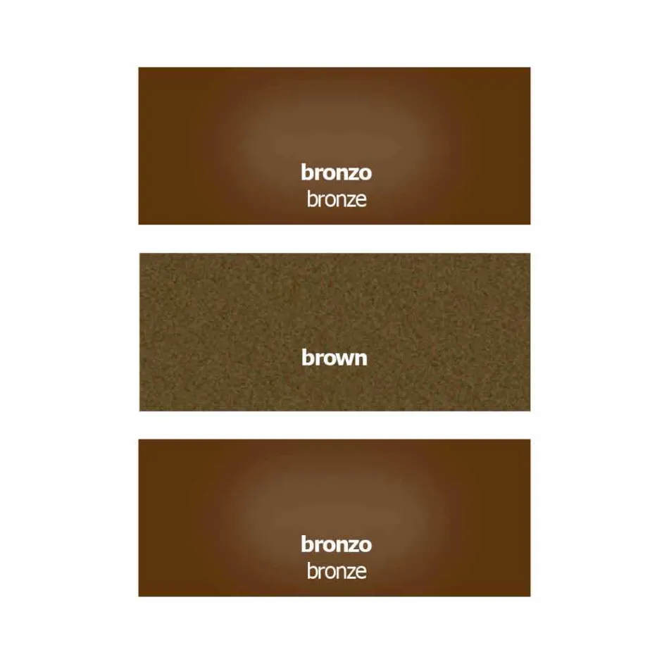 Upphängt TV-stativ med Satin Crystal Top tillverkad i Italien - Americio Viadurini