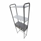 Modern design industriell järn badrum skåp - Pome Viadurini