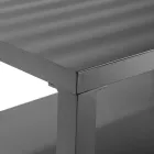 Utomhusskåp i aluminium med 2 dörrar - Kamera Viadurini